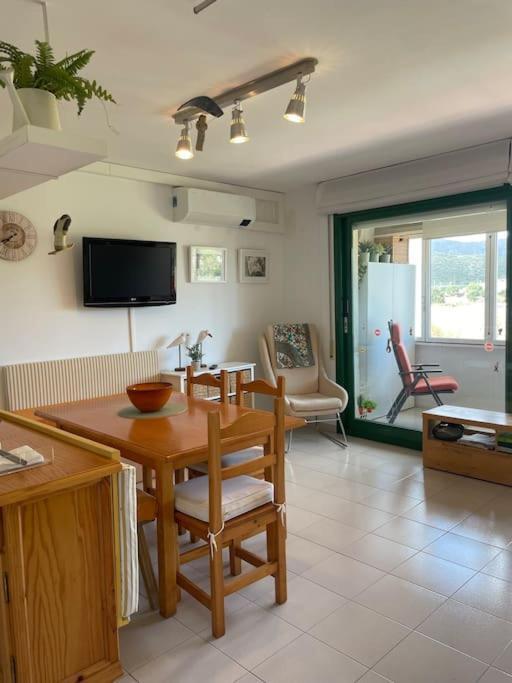 Apartamento Con Piscina En Llançà Exterior foto